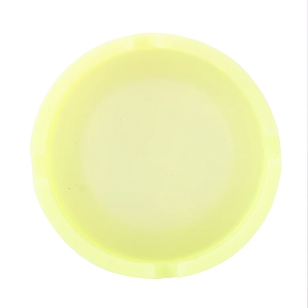 Luminous Yellow NICEYARD экологичный чехол для сигарет креативный пепельницы круглый дизайн светящаяся силиконовая гелевая пепельница портативная анти-обжигающая - Цвет: Luminous Yellow