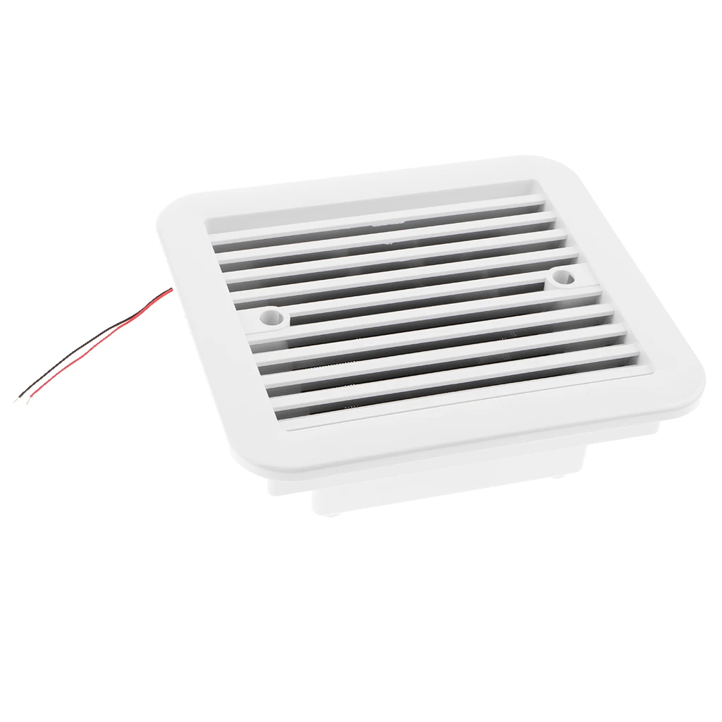 12VDC Powered Fan Air Vent Ventilation for Caravan Camper RV Motorhome - Цвет: Белый