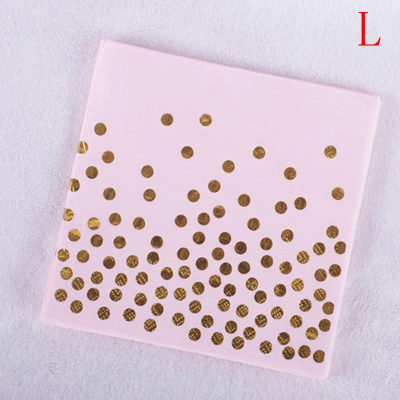 L Plate Cup Napkins knife forks Star Colorful Gold Disposable tableware for baby birthday party Wedding Christmas ramadan deco - Цвет: L