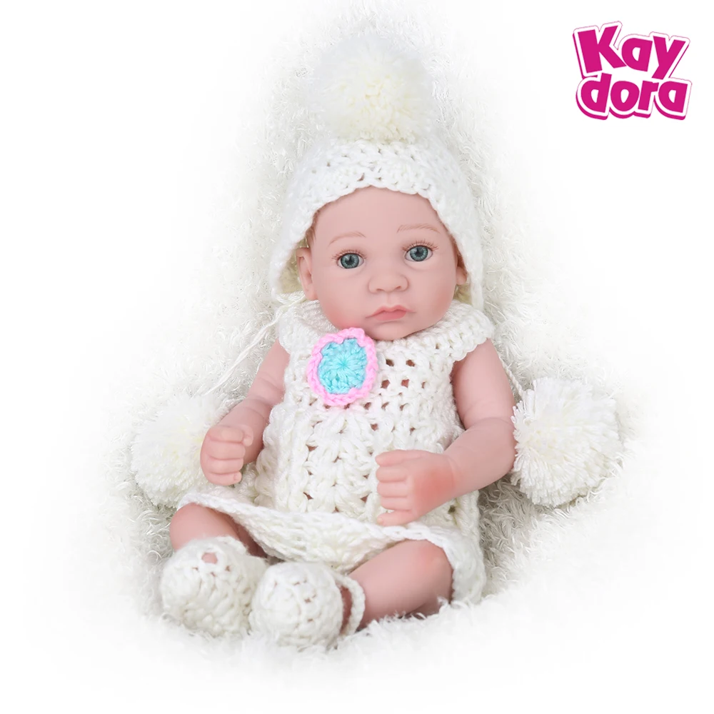 Кукла Reborn baby 10 дюймов реалистичный новорожденный Возрожденный полный тела