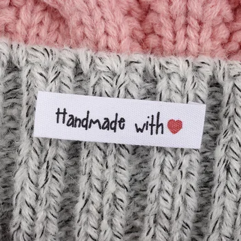 

Fabric Tags, Labels, 100% Cotton, Original and Colorfast Designs, sewing label, Customized Name, Business Name (MD2092)