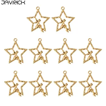 

10Pc Cute Fairy Star Resin Frame Pendant Open Bezel Setting Resin Jewelry Making
