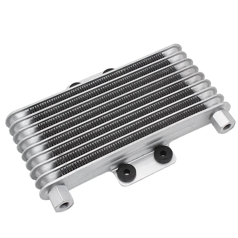 Motorcycle Oil Cooler Oil Engine Radiator Aluminum 125ml Cooling Radiators for 125CC-250CC Motorcycle Dirt Bike ATV
