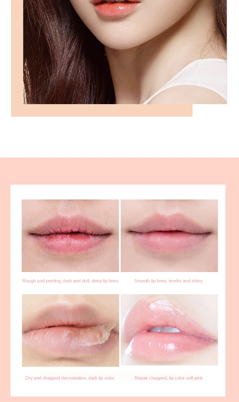 NOVO Super Moisturizing Lip Balm Cream Protector Lip Line Liquid Lipstick Long Lasting Women Makeup Lip Tint Cosmetic for Winter