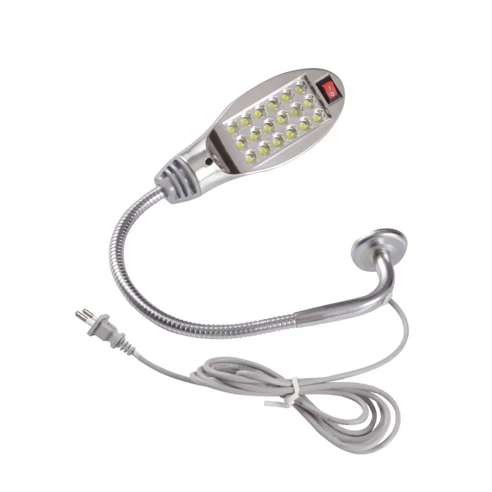 

New ICOCO Portable Sewing Machine LED Light 12LED Magnetic Mounting Base Gooseneck Lamp For All Sewing Machine Dropshipping