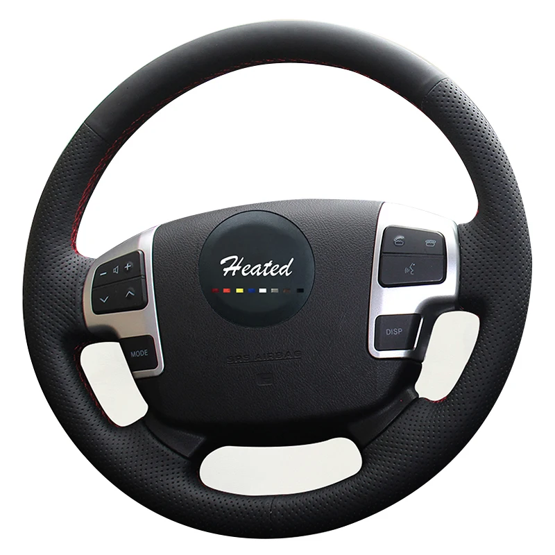 Copertura Volante Per Toyota Land Cruiser 2008-2015 Accessori Auto Treccia Sul Volante Tampa Fare Volante Fare Carro