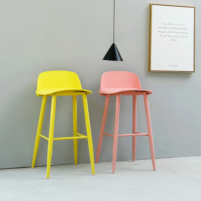 Nordic Bar Counter Chair Modern Simplicity Iron Originality High Foot Chair Modern Commercial Furniture Gold Metal Chair Cheap Nordic Bar Counter Chair Modern Simplicity Iron Originality High Foot Chair Modern Commercial Furniture Gold Metal Chair Cheap