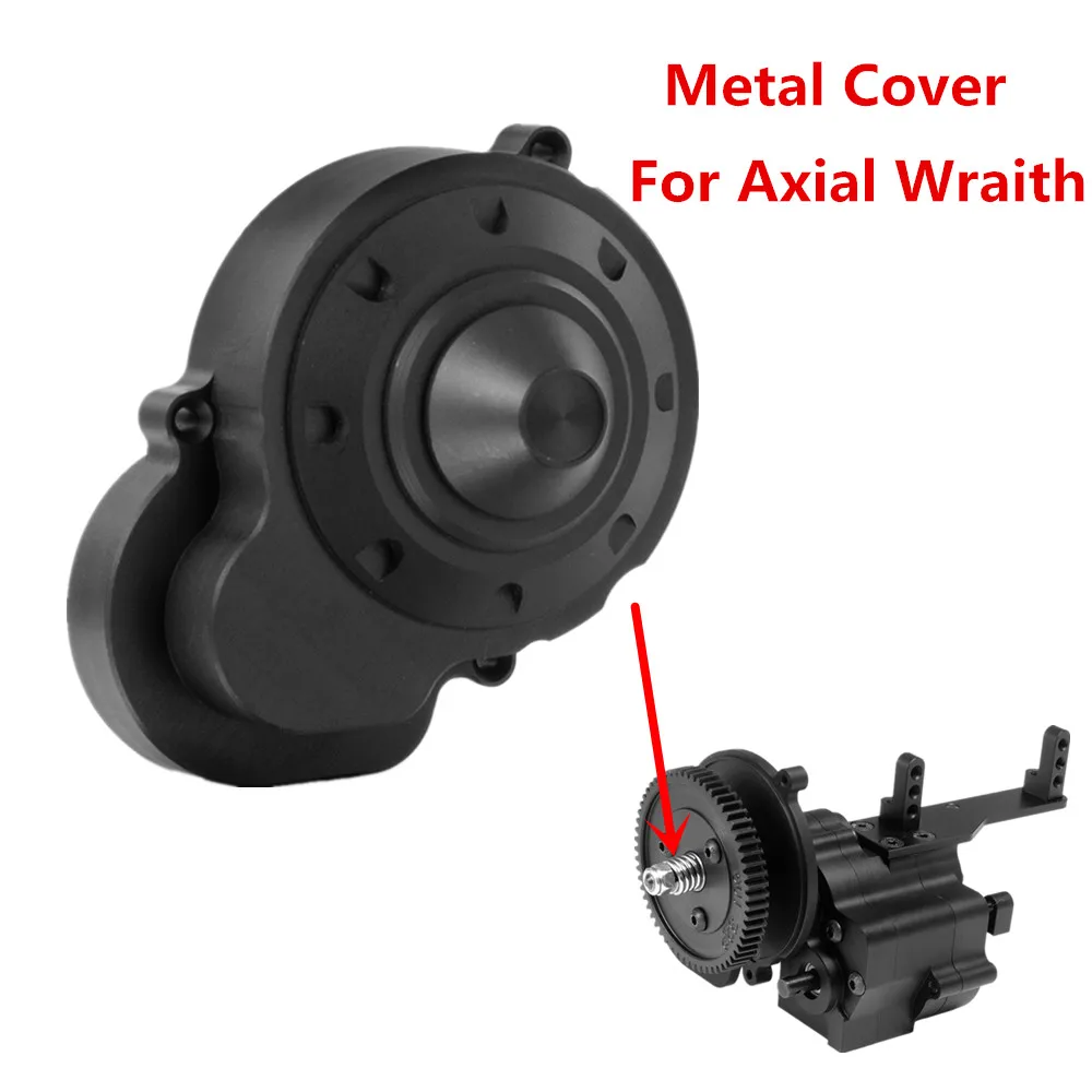 

AXSPEED Metal 2 Speed Transmission Gearbox Cover for 1:10 RC AXIAL Wraith 90048 RR10