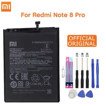 

Xiao Mi Original Phone Battery BM4J 4500mAh for Xiaomi Redmi Note 8 Pro Note8 Pro Genuine Replacement Batteries Retail Package