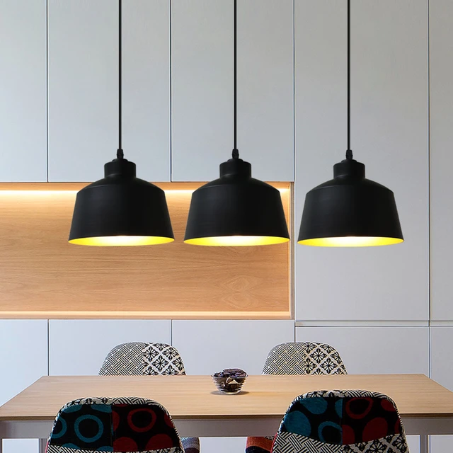 Moderne LED Anhänger Lichter Nordic Minimalistischen E27 Massivholz Hängen  Lampen Küche Restaurant Leuchten - AliExpress