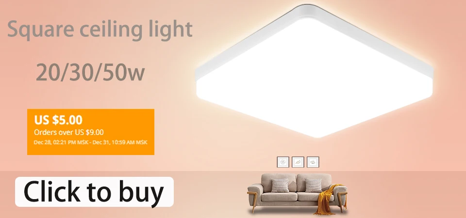 ceiling lights for hall LED Ceiling Lamp 18/30/40/50W Led Ceiling Lights Natural White 220V For Living Room Bedroom Kitchen Indoor Lighting Fixtures ceiling lights for hall