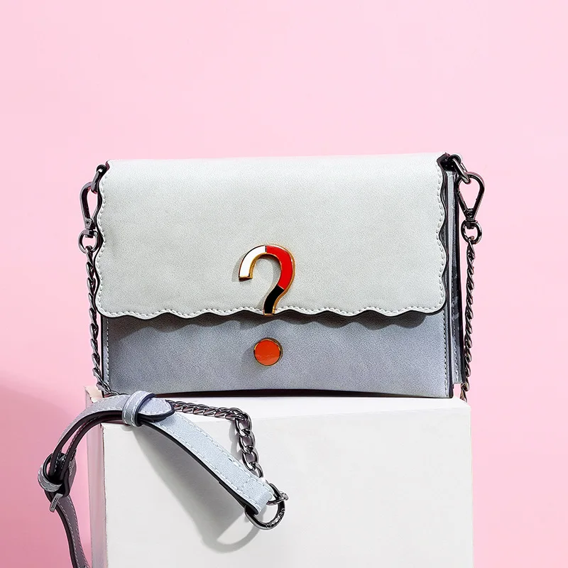 

2019 Spring And Summer New Style Chain Square Sling Bag Korean-style-Style Crossbody Bag Guangzhou WOMEN'S Bag a Generation of F