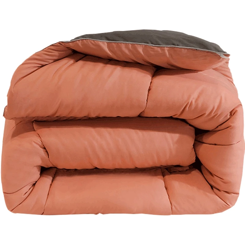 

Twin Queen King Size 100% White Superfine Fiber Winter Quilt Comforter Polyester Blanket Duvet CF