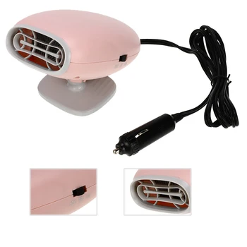 

12V 300W Car Heaters Protable Auto 2 in 1 Heaters Mist Remover Windscreen Window Demister Universals Heating Cooling Fan