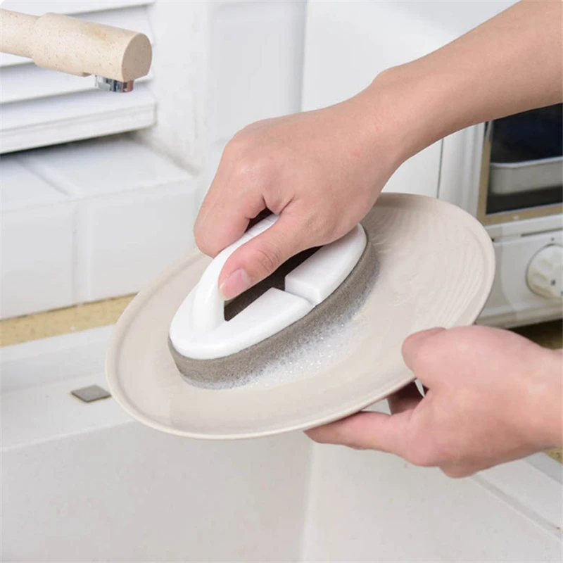 Уборка кухни, ванной щетка посуда Стекло стены щетки для чистки ванны Пластик спонж ручки складной чистящие щетки