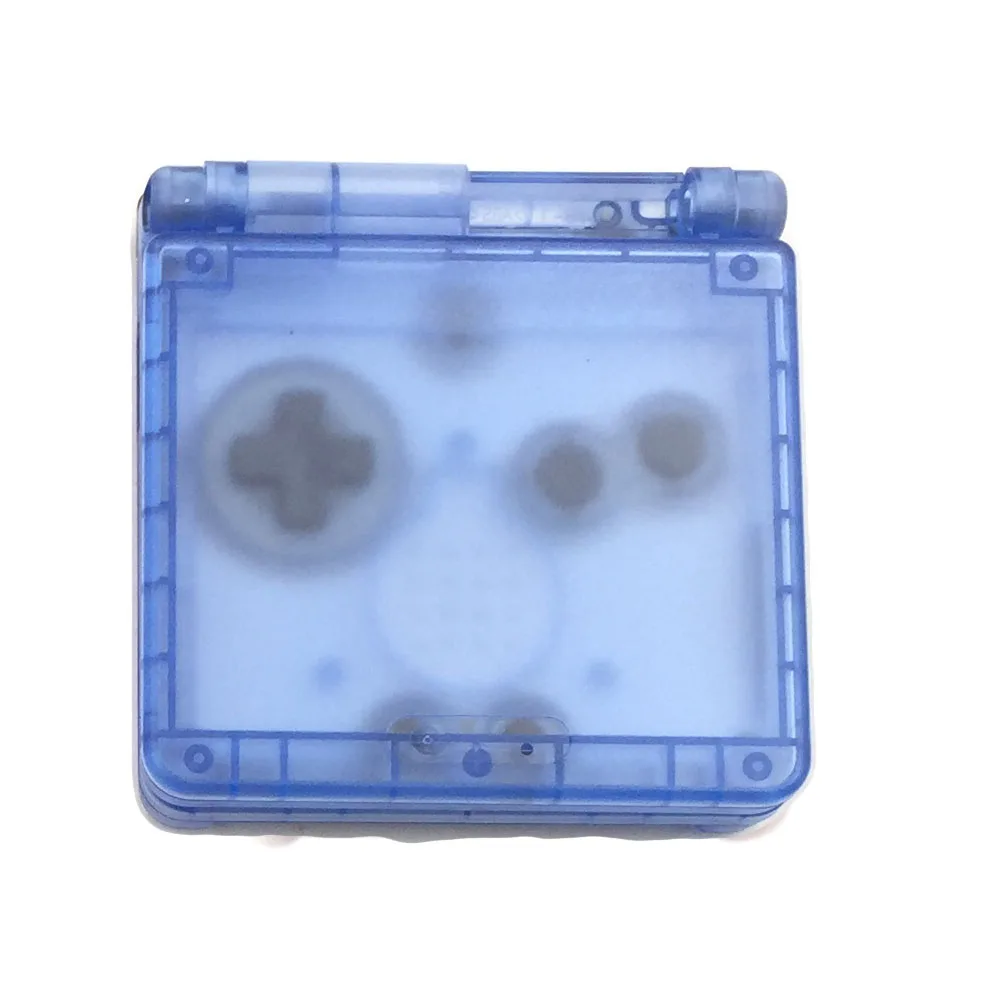 Прозрачный чехол для nintendo Gameboy Advance SP для GBA SP - Цвет: Clear Blue