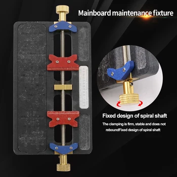 

Ho Multifunctional Repair Fixture Heat Resistant Mobile Phone Motherboard PCB Board Holder BGA Chip Positioning Platform PLD