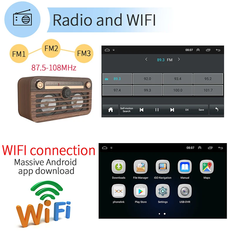 7 Inch HD Touchscreen Kapazität Bildschirm Auto MP5 Player Audio Handy Verbunden Android GPS Navigation Integrierte Host 7 Inch HD Touchscreen Kapazität Bildschirm Auto MP5 Player Audio Handy Verbunden Android GPS Navigation Integrierte Host