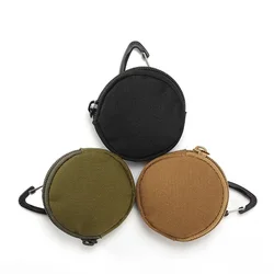 Outdoor Supplies Triangle Buckle Round Parts Bag Earphone Bag MOLLE System Small Hanging Bag