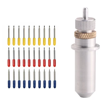 

30PCS 30/45/60 Degree 2.0mm Roland Plotter Vinyl Cutter Blade with Base Holder