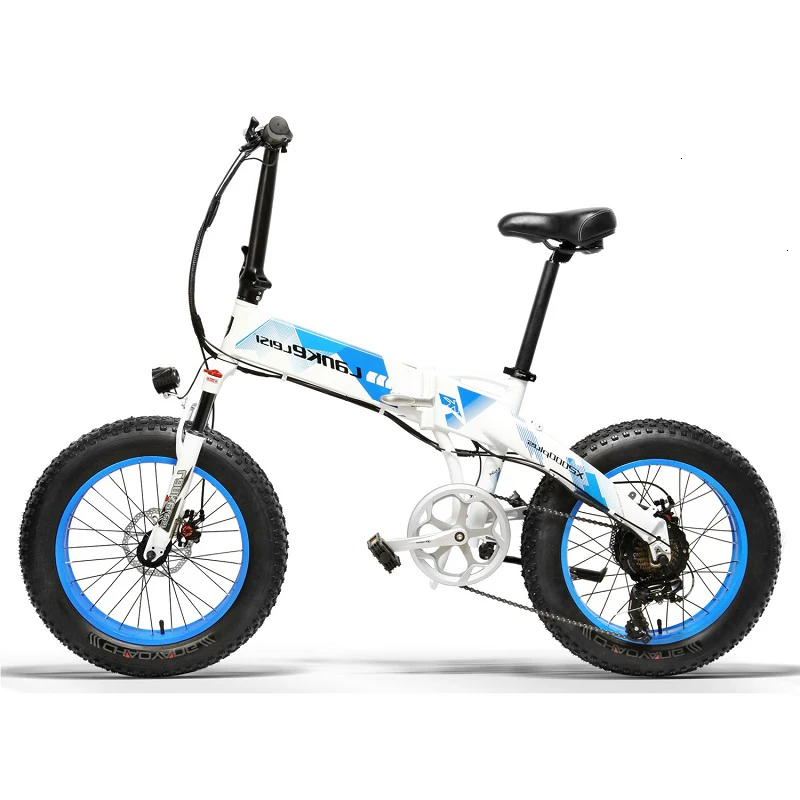 2" X2000Plus складной электрический велосипед 48V 13Ah Shimano с полной подвеской для снега