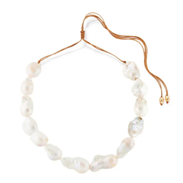 Necklace 3 Bonzer барокко жемчужное ожерелье богемная огранка ювелирное изделие 4A Жемчужное Ожерелье De Moda женское Высокое качество Bijoux колье Новинка - Окраска металла: Necklace 3