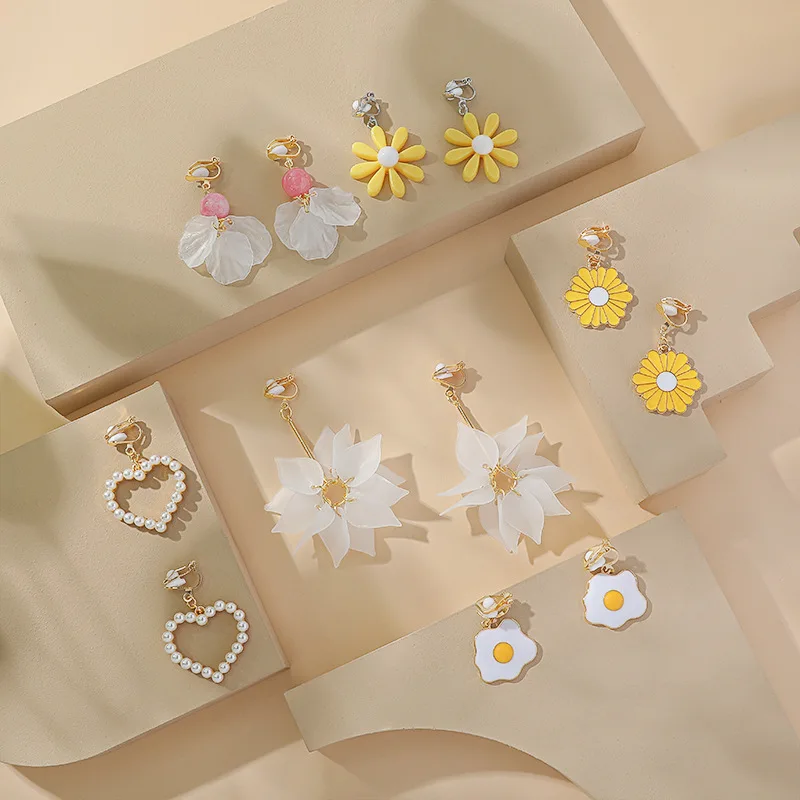 Ear Clips Earrings ear clip earrings clip earrings ear clip ear accessories