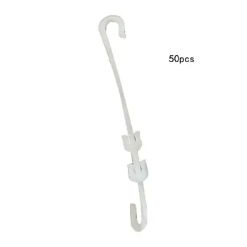 

50 pcs Virgo Fruit Cherry Tomato Ear Hook Garden Flower Vegetable Plant Support Tomato Clips Trellis for Garden Plant Flower