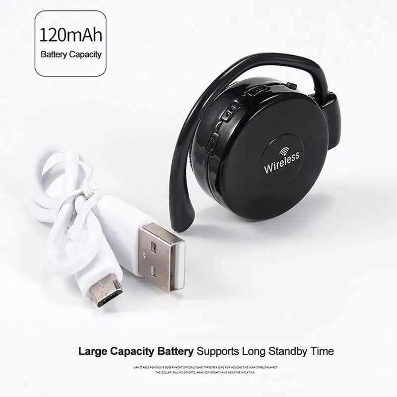 Мини 502 Беспроводная Bluetooth 4,1 Гарнитура умные спортивные наушники стерео музыкальные наушники музыка воспроизведение с микрофоном Hands-Free вызов