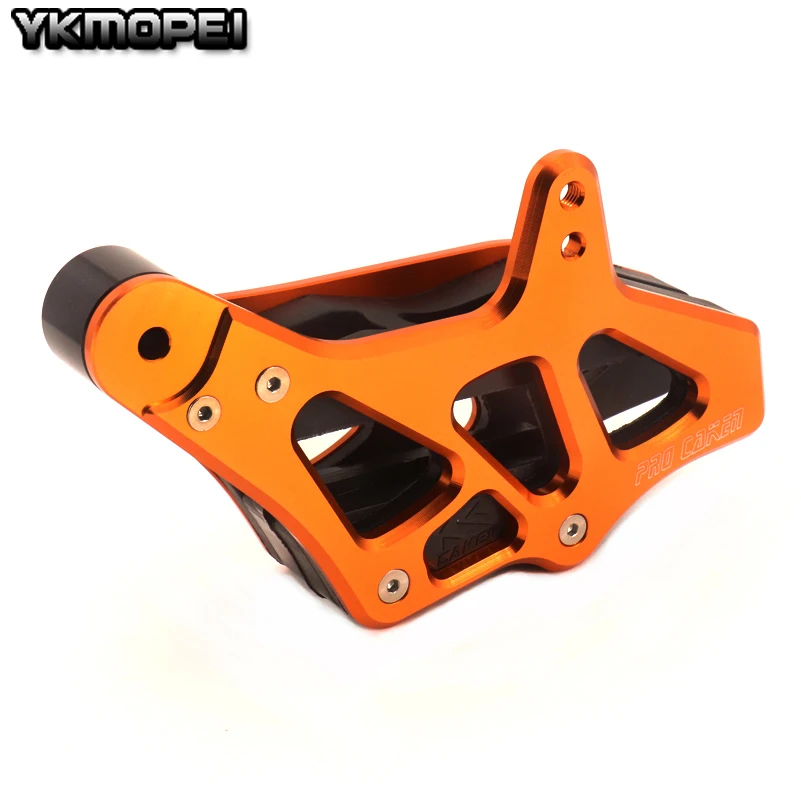 CNC направляющая цепи охранник для KTM SX EXC SX SXF XC XCF XCW EXCF EXCW XCFW MX шесть дней 125 200 250 300 350 400 450 525 530 2008