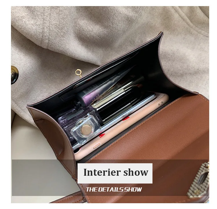 Women Small Top Handle Bag Luxury Brand Trapezoid Shaped Handbag for Women Girls Crocodile Print PU Leather Cross body Bag Beige (18)