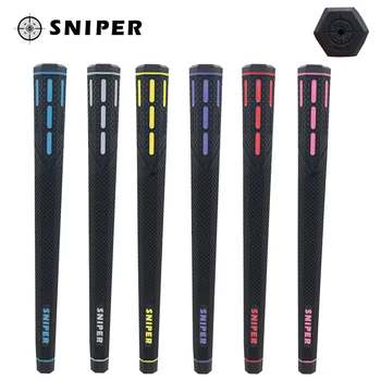 

Sniper Golf grip No.2 special hexagonal handle grip six colors for choose 10pcs/set free shipping large quantity discount
