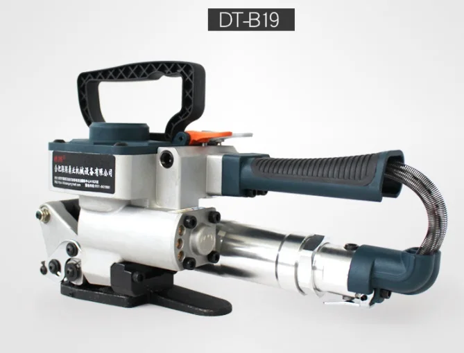 

DT-B19 Pneumatic Portable Baler Free Button Manual Hot-melt Wooden Box Sheet Steel Belt Automatic Packaging Strapping Tensioner