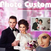 DIY фото на заказ Алмазная картина Картина из страз Алмазная вышивка бисером вышивка крестом 5D украшение дома