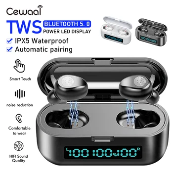 

F9-38 3500mAh Power Bank TWS True Wireless Headphones Bluetooth 5.0 Earphone Gaming Sport Headset CVC8.0 Noise Reduce Waterproof