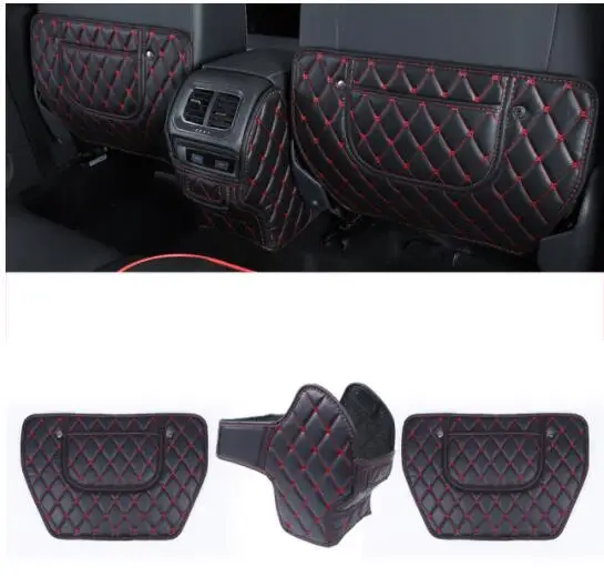 for Volkswagen Tiguan MK2 2017 2018 2019 2020 Fiber Leather Car Seat Armrest Anti-kick Mat | Автомобили и мотоциклы
