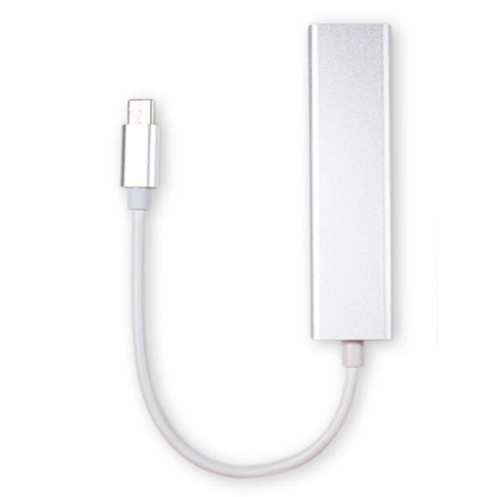 Type-c концентратор 3,0 USB C для Ethernet сетевой адаптер 1000 Мбит/с RJ45 LAN адаптер Adaptador кабель для MacBook Pro Windows