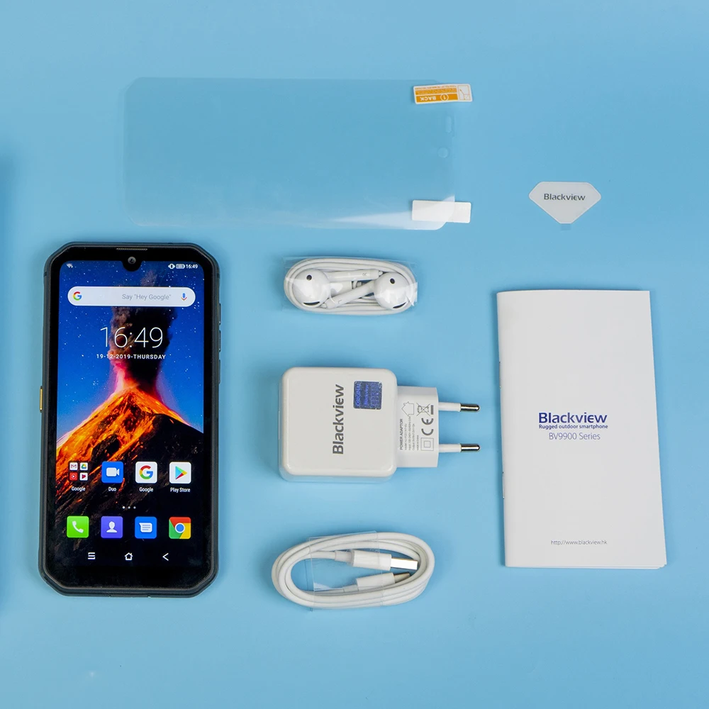 2020 Новый Blackview BV9900 смартфон Helio P90 Octa Core 8 ГБ + 256 Гб мобильный телефон 48MP Quad сзади