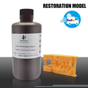 

Fedex Free Shipping DLP LCD SLA Restoration Teeth Model 3D Printer Resin Low Shrinkage Anti Scratch for Anycubic Nova3D Creality