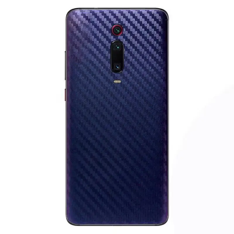 10 шт./набор Xiao mi Red mi K20/K20Pro/mi 9 T/9 T Pro 3D градиентное углеродное волокно полное заднее покрытие наклейка защитная пленка