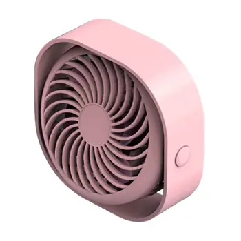 

Portable Mini Table Fans Handheld 3 Speed USB 360°Rotatable Soft Blade Low Noise M2EE