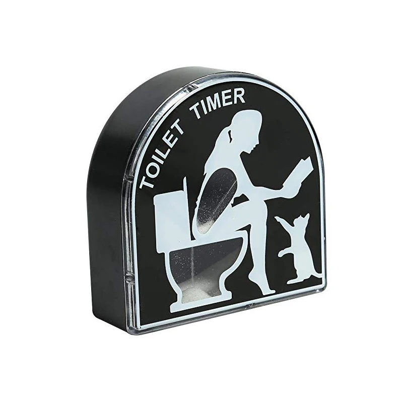

Toilet Hourglass Timer 5 Minute Save Time Children Brushing Timing Tool Home Creative Funny Timer Toilet for Time Management