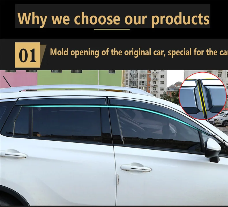 Только для Ssangyong korando rain shield decoration, уплотнительная прокладка Модифицированная со специальным дождевым щитом korando window rain brow