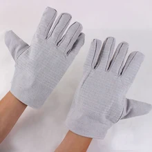 Для взрослых на строительной площадке защитные перчатки Нескользящие холщовые 24 линии многоцелевой сварки износостойкие унисекс утолщенные рабочие