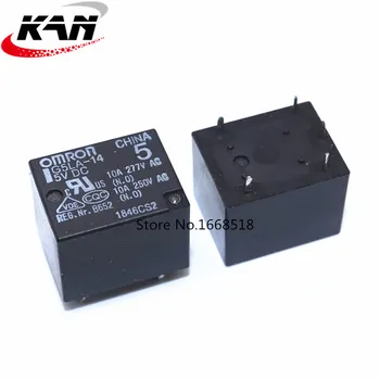 

Free Shipping new original Omron relay 5pcs/lot G5LA-14-5V G5LA-14-5VDC G5LA-14-DC5V G5LA-14 5VDC 10A 5Pin