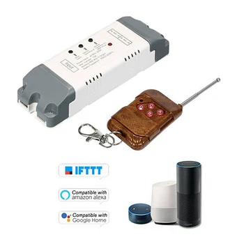 

eWeLink 1CH/2CH Smart Wireless Timer Switch Module + 433mHz RF Controller Kit