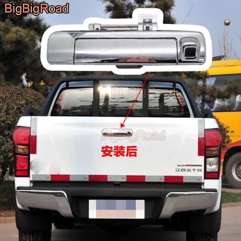 BigBigRoad для Suzuki D-MAX Alto для JIM Classic Автомобильная камера заднего вида камера ночного видения парковочная камера RCA разъем