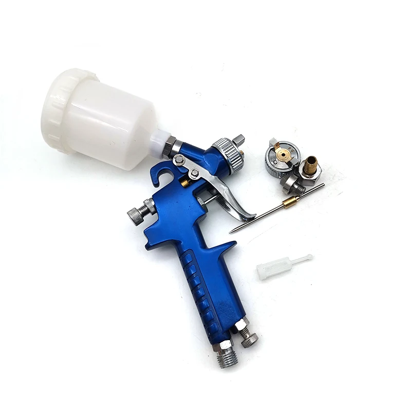 Spray Gun With 0.8mm & 1.0mm Nozzle Professional HVLP Air Paint For Painting Car