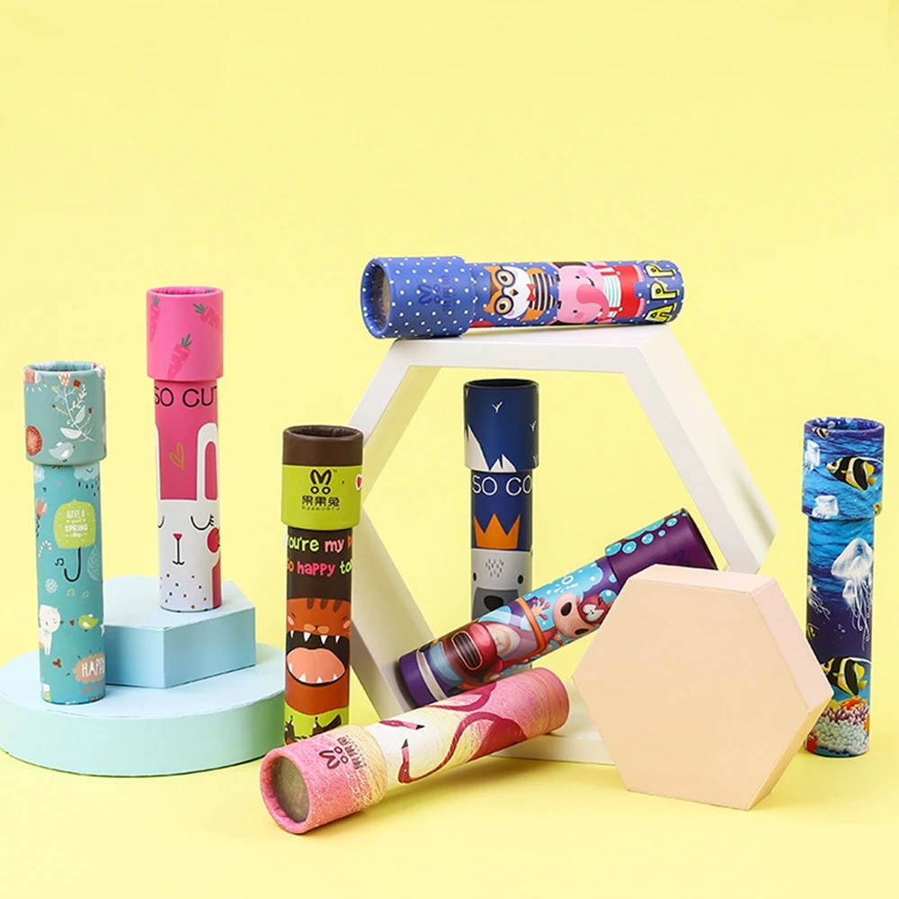 

Montessori Rotating Kaleidoscope Imaginative Cartoon Prince Children Interactive Logical Magic Classic Educational Toys for Kids