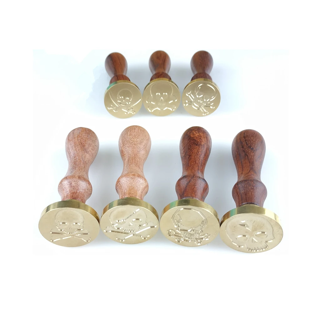 Skull wax stamp 1-1